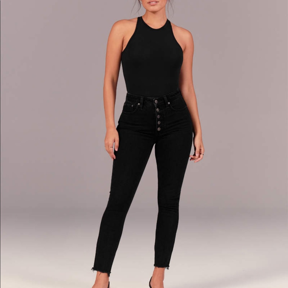 Abercrombie & Fitch High Rise Skinny Jeans